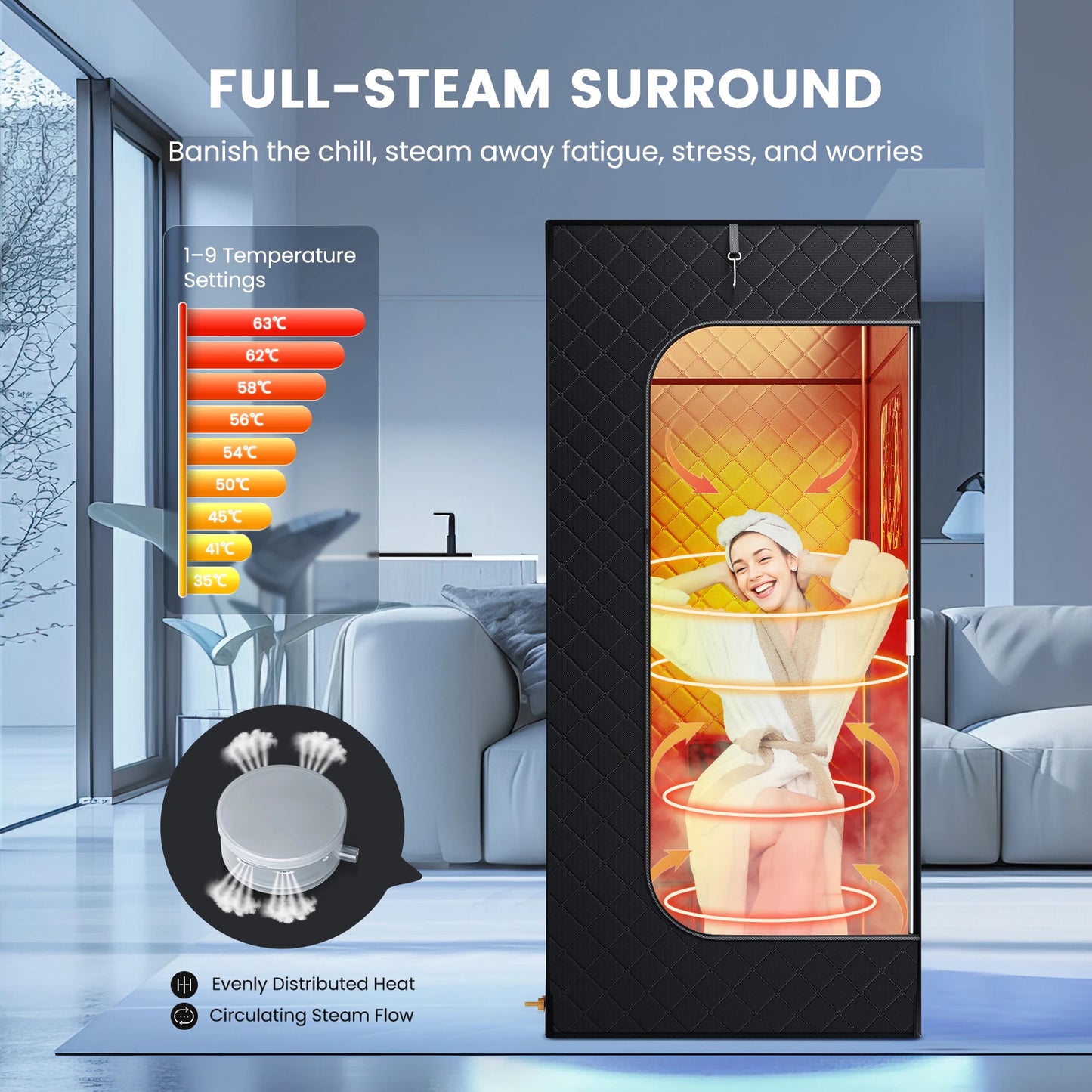 Steam Sauna Indoors
